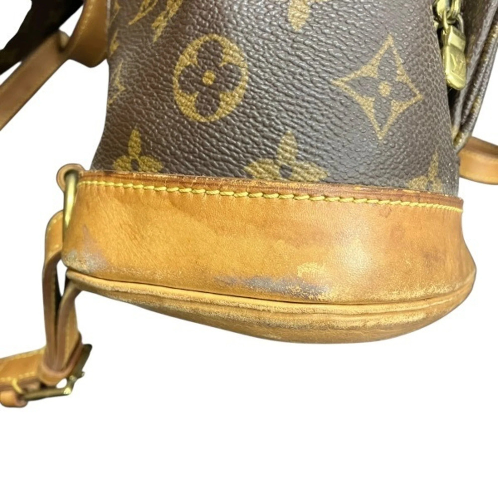 LOUIS VUITTON Brown Monogram Backpack - Picture 7 of 9